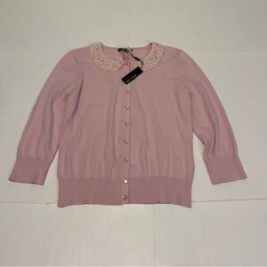 🍁NWT! Pink sweater cardigan size small